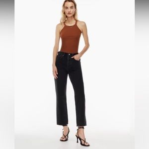 DENIM FORUM, Size 27W, 29L, The Joni High Rise Loose